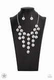 Paparazzi Accessories Spotlight Stunner - White Rhinestone Necklace