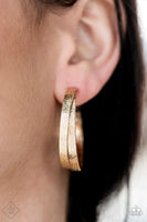 Paparazzi Accessories High Class Shine Gold Hoop Earring