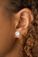 Paparazzi Accessories Just in TIMELESS Earrings White