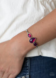 Paparazzi Accessories Boho Beach Babe Purple Bracelet