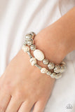 Paparazzi Accessories Authentically Artisan White Bracelet