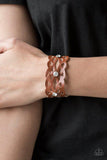 Paparazzi Accessories Runaway Radiance Brown Bracelet