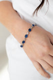 Paparazzi Accessories Blissfully Beaming Blue Bracelet