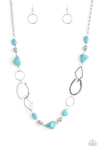 Paparazzi Accessories That’s TERRA-ific! Blue Necklace