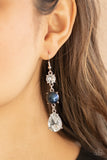 Paparazzi Accessories Unpredictable Shimmer Blue Earring