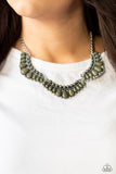 Paparazzi Accessories Naturally Native Green Necklace