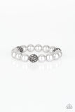 Paparazzi Accessories Cake Walk Silver Bracelet