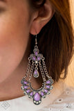 Paparazzi Accessories Unique Chic Purple Earring