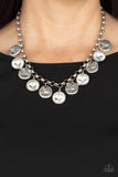 Paparazzi Accessories Spot on Sparkle White Necklace