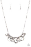 Paparazzi Accessories Never SLAY Never White Necklace - May 2021 Life of the Party