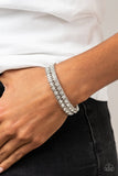 Paparazzi Accessories Generational Glimmer White Bracelet