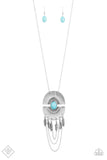 Paparazzi Accessories Desert Culture Blue Necklace