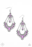 Paparazzi Accessories Unique Chic Purple Earring