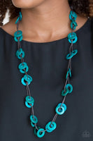 Paparazzi Accessories Waikiki Winds Blue Necklace
