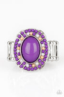 Paparazzi Accessories Colorfully Rustic Purple Ring