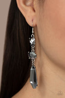 Paparazzi Accessories Sophisticated Smolder - Silver Earring