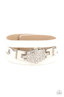 Paparazzi Accessories Ultra Urban - White Bracelet