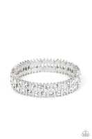 Paparazzi Accessories Generational Glimmer White Bracelet