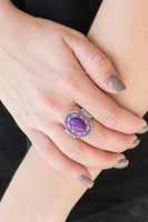 Paparazzi Accessories Colorfully Rustic Purple Ring