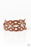 Paparazzi Accessories Runaway Radiance Brown Bracelet