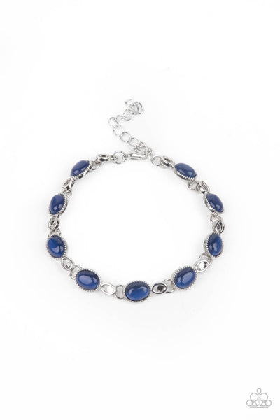 Paparazzi Accessories Blissfully Beaming Blue Bracelet