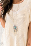 Paparazzi Accessories Desert Culture Blue Necklace