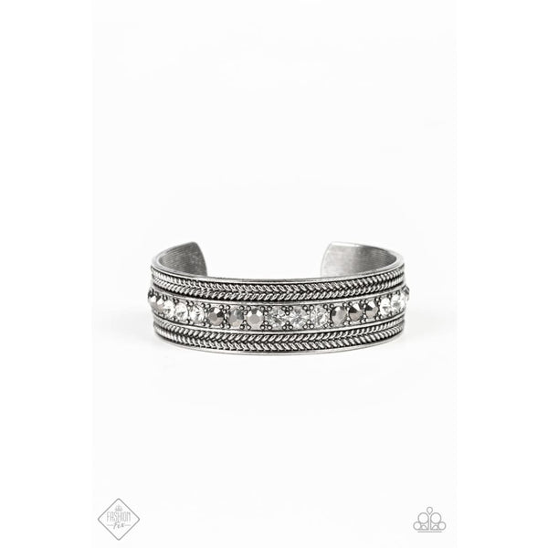 Paparazzi Accessories Empress Etiquette Silver Bracelet