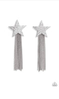 Paparazzi Accessories Superstar Solo White Post Earring