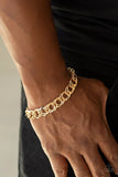 Paparazzi Accessories On The Ropes Gold Bracelet