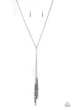 Paparazzi Accessories Timeless Tassels - White Necklace Set