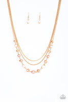 Paparazzi Accessories Tour de Demure Gold Necklace