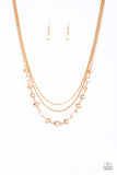 Paparazzi Accessories Tour de Demure Gold Necklace