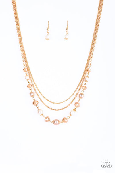 Paparazzi Accessories Tour de Demure Gold Necklace