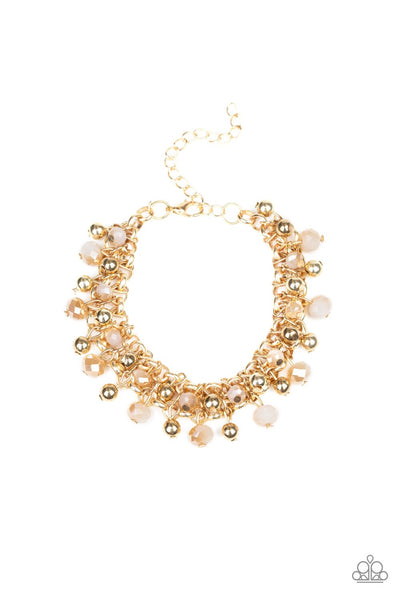 Paparazzi Accessories Just For The FUND OF It! Gold Bracelet