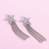 Paparazzi Accessories Superstar Solo White Post Earring