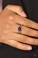 Paparazzi Accessories TREK and Field Purple Ring